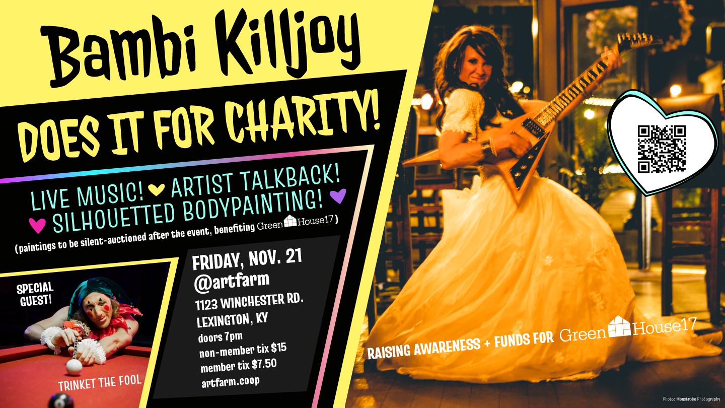 Bambi Killjoy Does It for Charity!